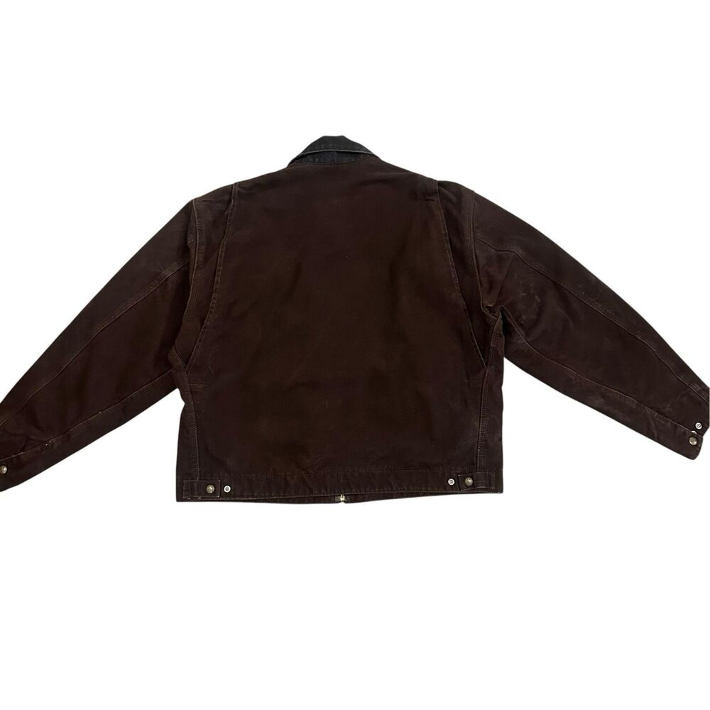 Vintage Carhartt Detroit Jacket J97 DKB Workwear Blanket Lined Men’s  XL RARE - Picture 8 of 11
